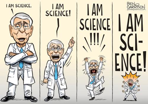 Ben Garrison Fauci I Am Science