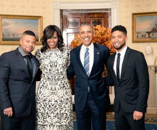 Jussie Smollett Obamas