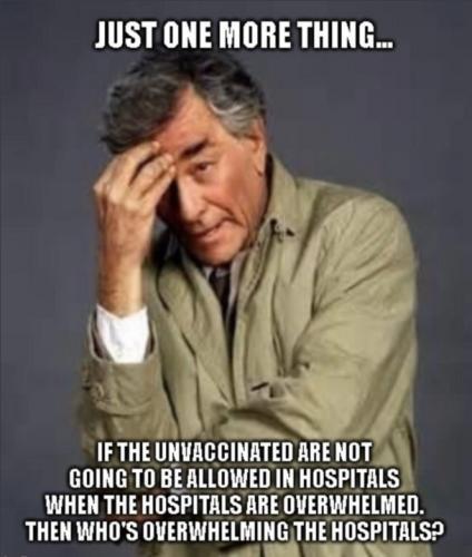 Columbo - Hospitals are being overwhelmed
