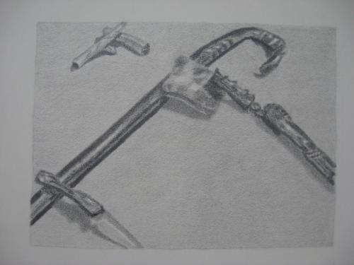 Personal Articles Still-Life Drawing