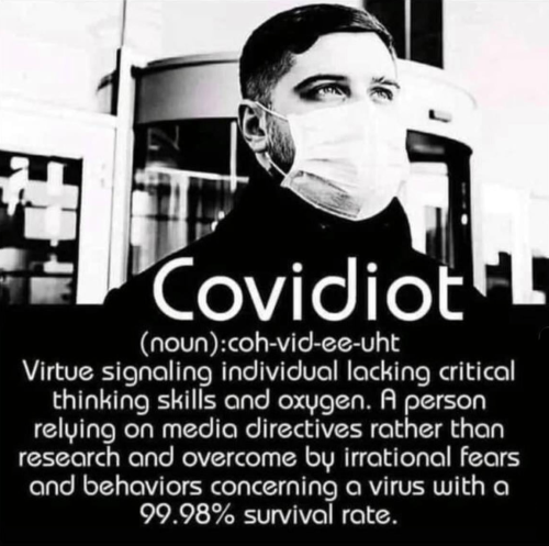 M COVIDIOT