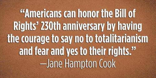 Honor the Bill of Rights