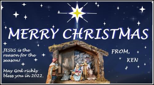 MERRY CHRISTMAS CARD - 2021-2