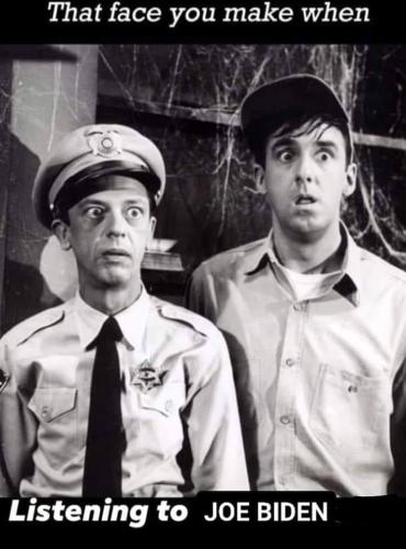 Listening to Joe Biden