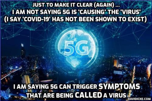 5G - Covid Symptoms - Never Isolated