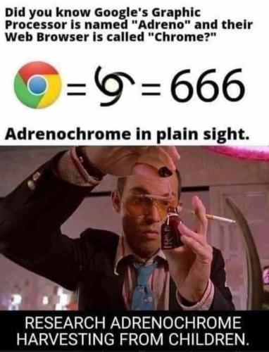 TRUMP.Q.GOOGLEISADRENOCHROME.