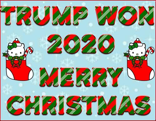 TrumpWonHelloKittyChristmas