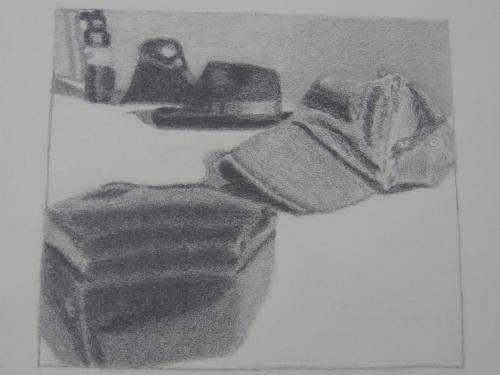 Still-Life Drawing I with Spatial Illusion