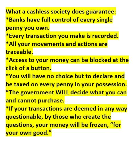 cashless society