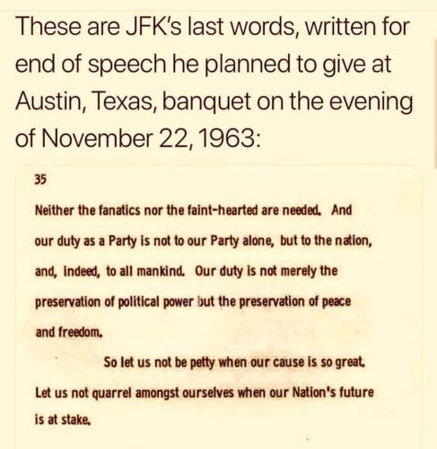 M JFK