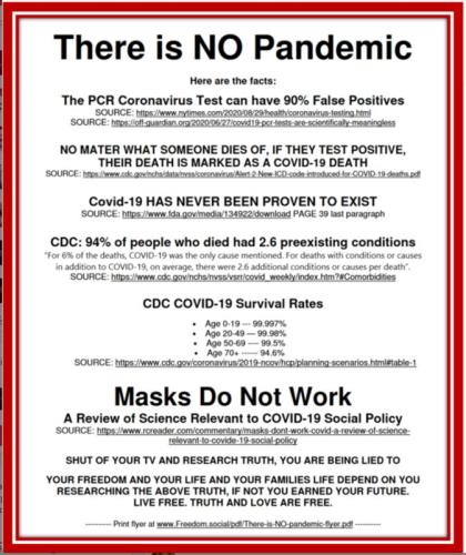 there is no pandemic