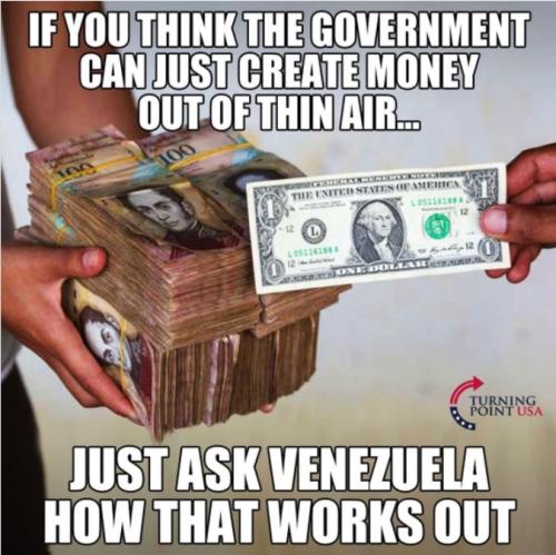 printing money out of thin air