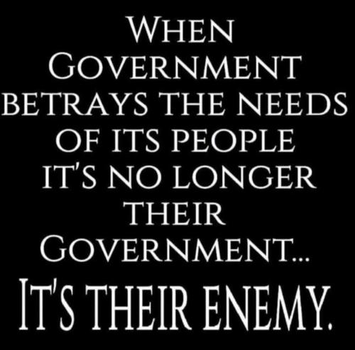 WHEN GOVERNMENT BETRAYS