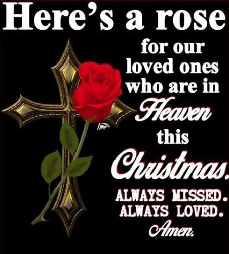 Loved ones in heaven