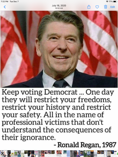 keep voting Democrat