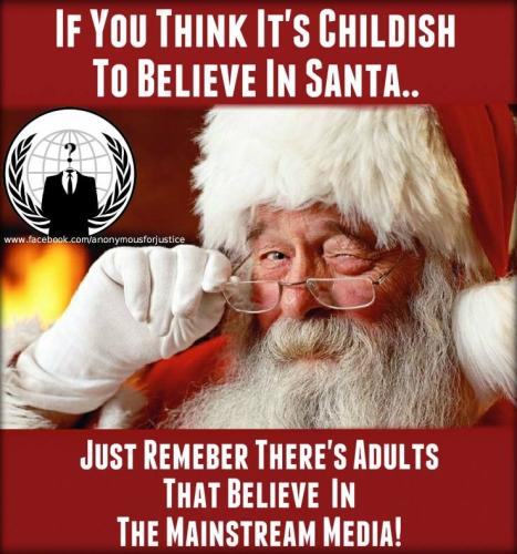 Santa ~ Some Believe The Government