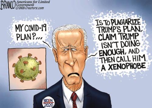 branco biden trump coronavirus