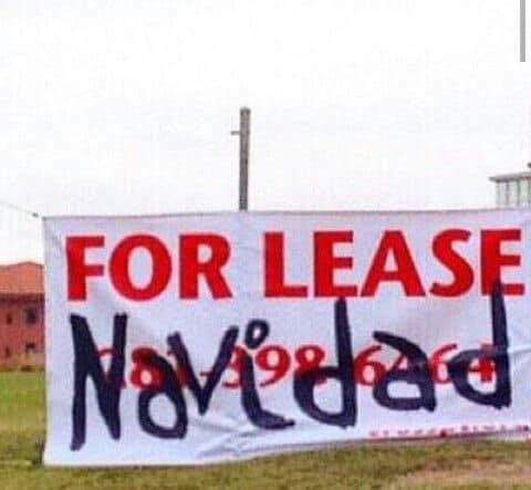 Christmas - For Lease Navidad