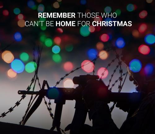 Christmas - Remember those who can't be home