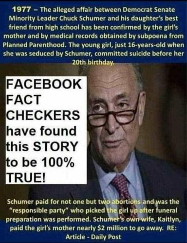 schumer the sick fucker