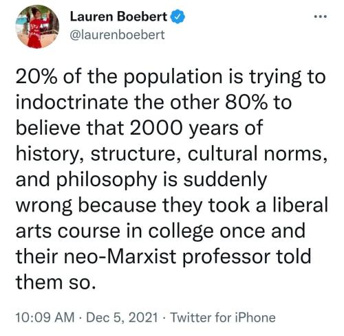 20 PERCENT OF THE POPULATION