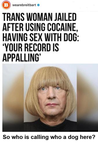 So who is calling who a dog here