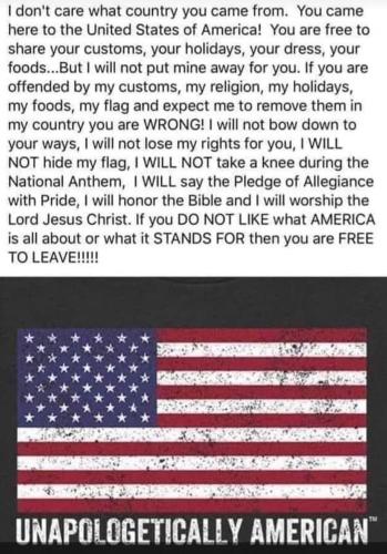 America - Love it or Leave it...