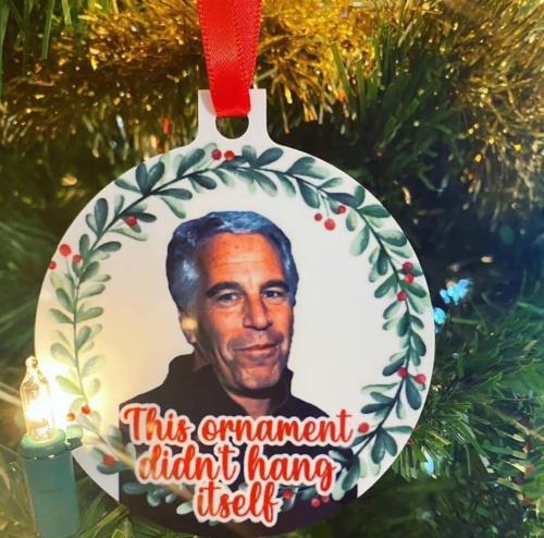 Epstein - Christmas - This ornament didn't hang itself