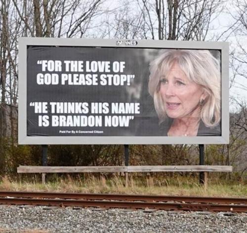 Let's go Brandon - the mistress