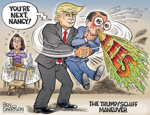 R Trump Schiff manuever