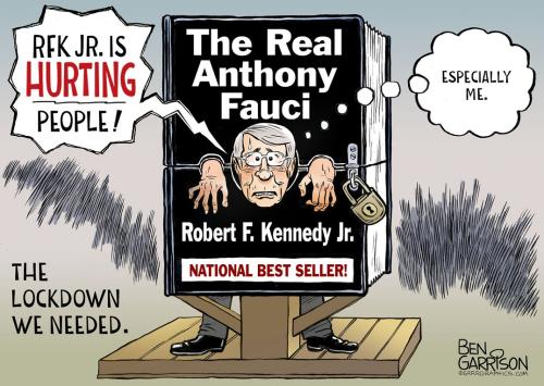 Ben Garrison RFK Jr. The Real Anthony Fauci Lockdown