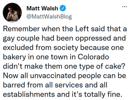 Gay couple unvaxed
