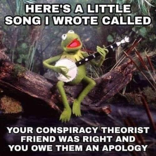 Kermit & the Conspiracy Theory Friend song