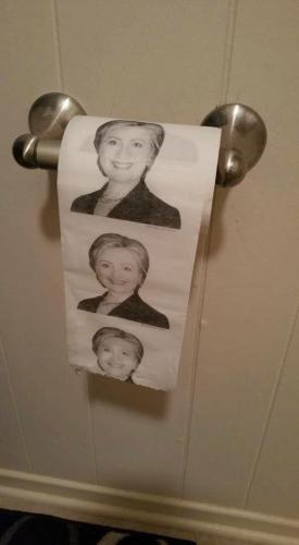 HILLARY TOILET PAPER