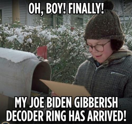 Joe gibberish ring
