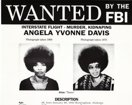 angela davis jail