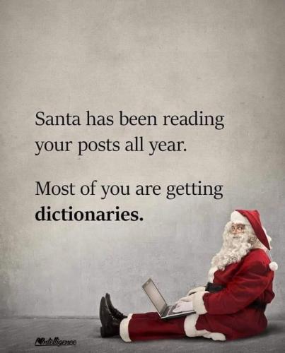 santa reads post