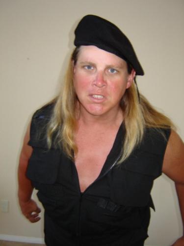 Me Angery Pose for Movie