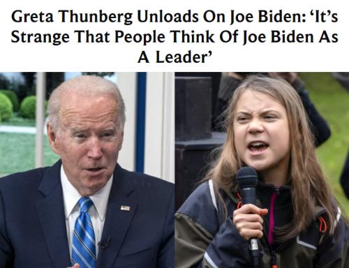 Greta on Joe