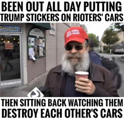 Trump stickers