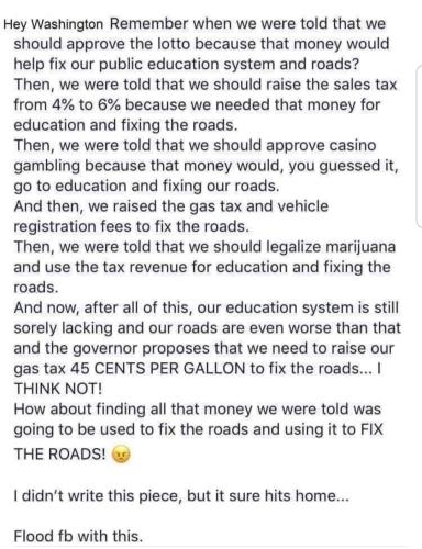 fix the roads