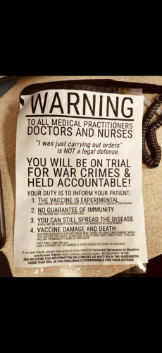 Solution Medical 8 - Warning