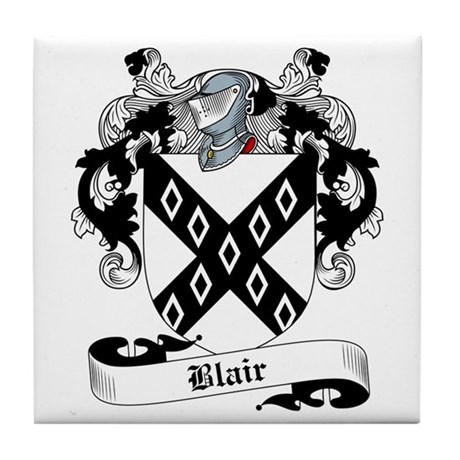 blair_family_crest_tile_coaster