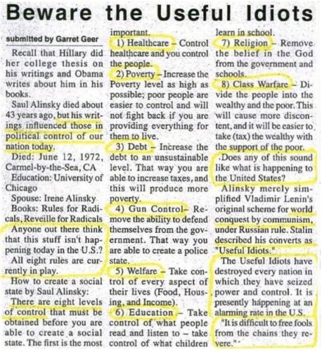 M useful idiots