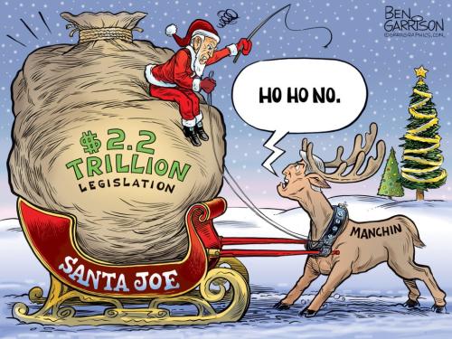 Ben Garrison Joe Manchin Ho Ho NO Deal