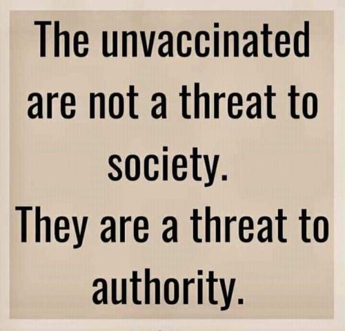 the unvaccinated