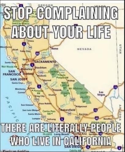 Life in Cali sucks