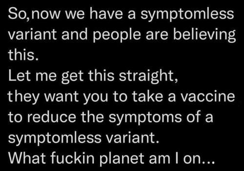 M symptomless