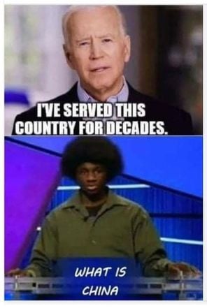 Biden Has Served China For Decades