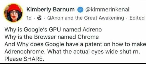 TRUMP.Q.GOOGLE.ADRENOCHROME.